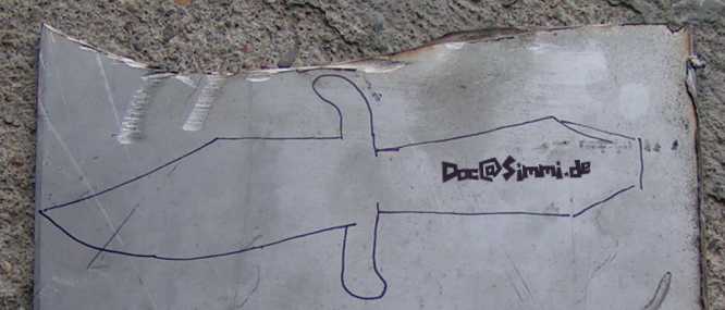 "Steel and Starlight" im Rohzustand